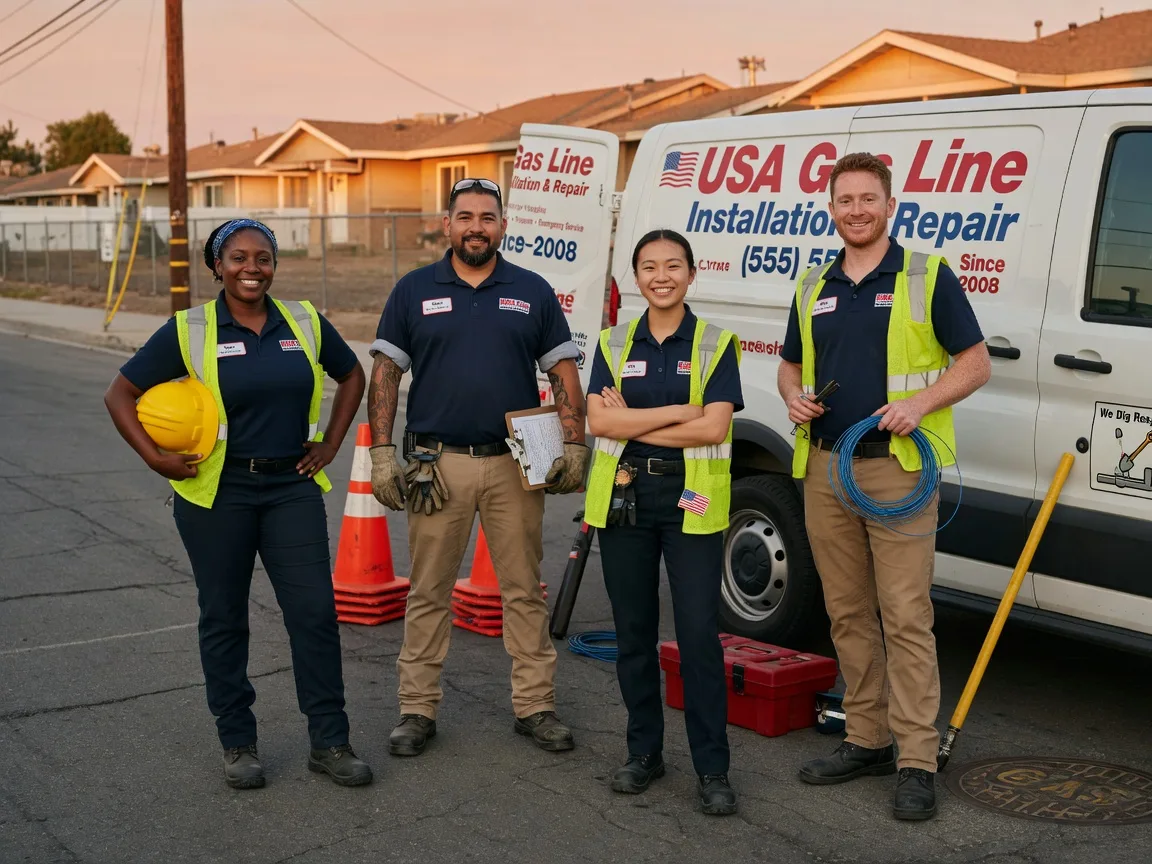 Gas Line Installation company in Coopersville, MI